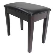 PRELUDE PIANO STOOL WITH BOOK STORAGE,  SATIN ROSEWOOD