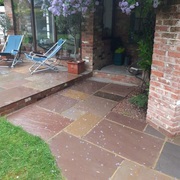 Upgrade Your Outdoors with Raj Blend Indian Sandstone Paving Slabs 